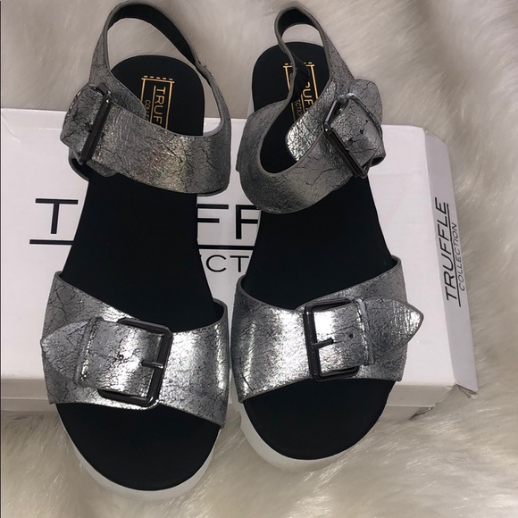 Truffle Collection Platform Sandals - Picture 4 of 4